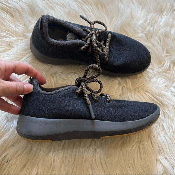 Allbirds Dark Gray Merino Wool Runners Women’s Size 6 - Picture 3 of 7